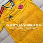 Camiseta 1.1 de la selección Colombia + CAJA